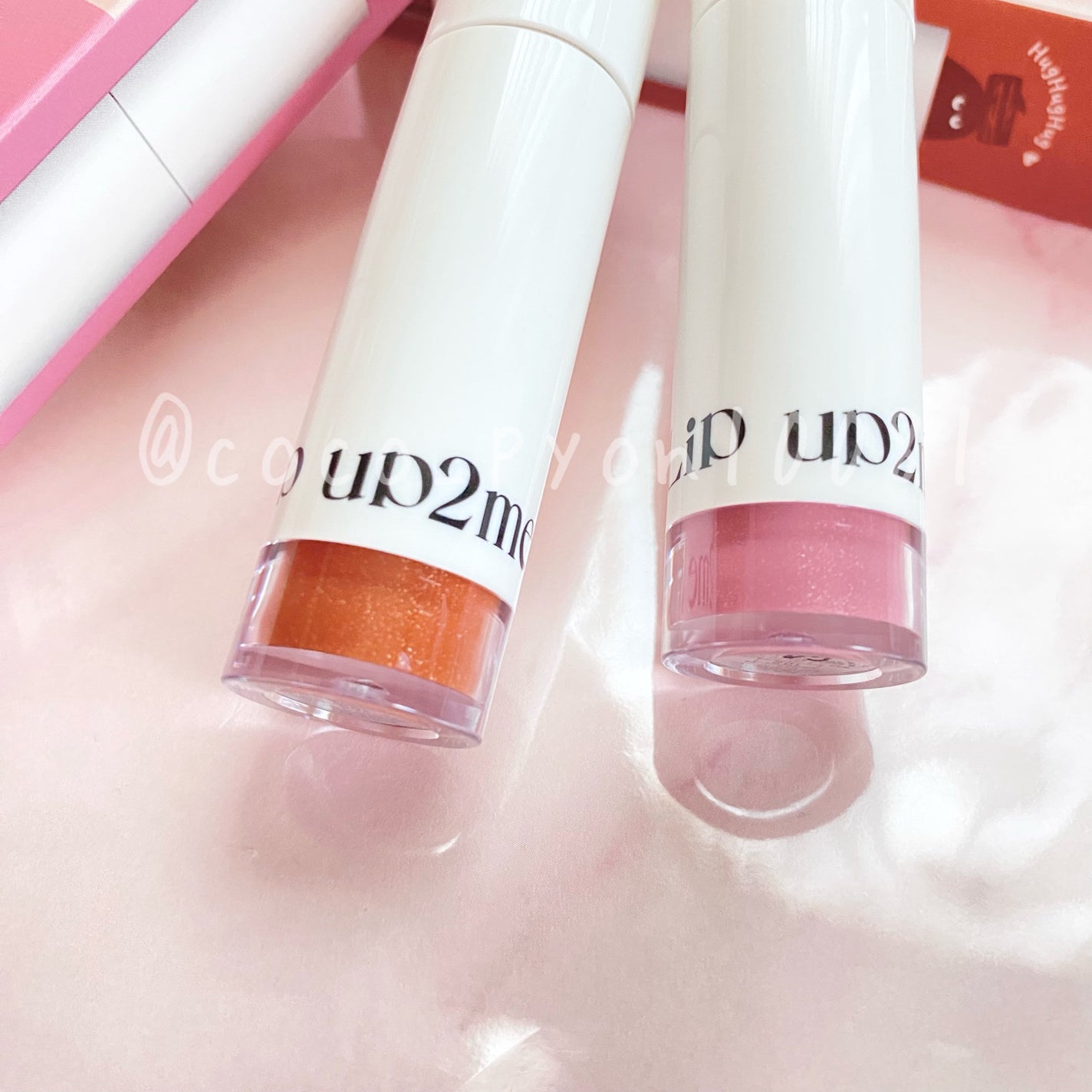 アップトゥーミー ハグマイリップ カラーロックプランパー/up2me/リッププランパーを使ったクチコミ(4枚目)