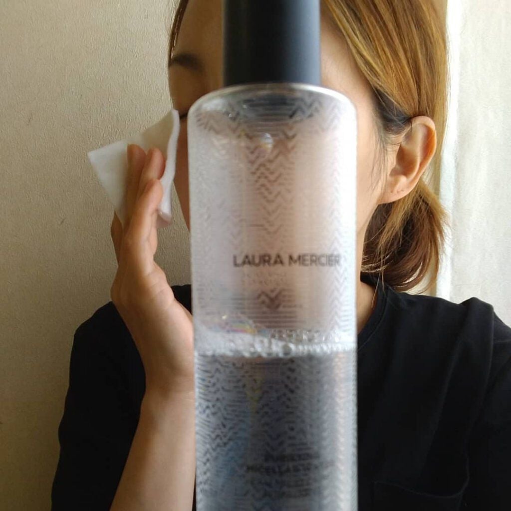 ピュリファイング ミセラーウォーター/ローラ メルシエ/化粧水を使ったクチコミ(3枚目)