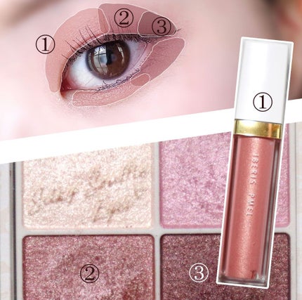 シルキースフレアイズ/キャンメイク/アイシャドウパレットを使ったクチコミ(2枚目)