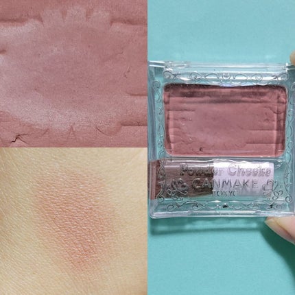 【旧品】パウダーチークス/キャンメイク/パウダーチークを使ったクチコミ(2枚目)