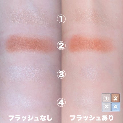 THE アイパレR/b idol/アイシャドウパレットを使ったクチコミ(5枚目)