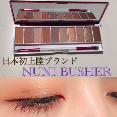 メルティングアイパレット ジャスト10ミニッツ/NUNI BUSHER/アイシャドウパレットを使ったクチコミ（1枚目）