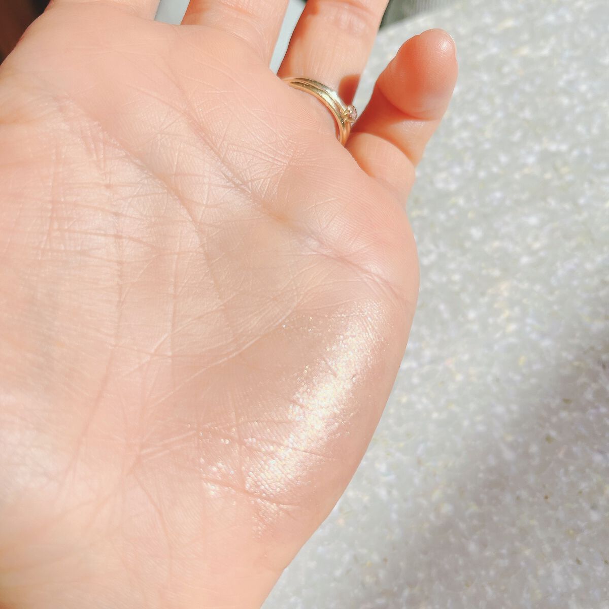 エーメイク グリッタースティック/A/mAke/グリッターを使ったクチコミ（3枚目）