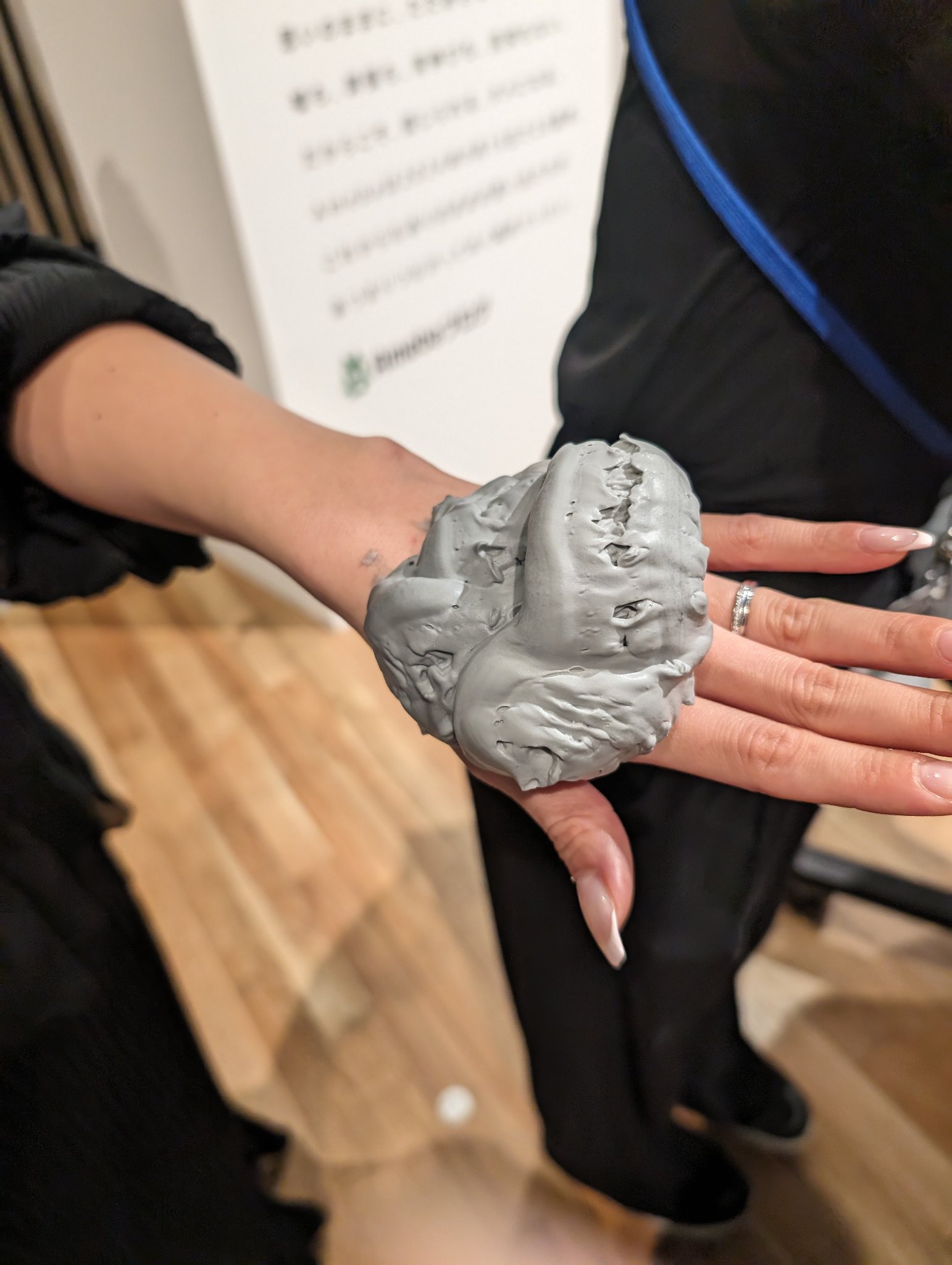 ディズム クリーミーフォームウォッシュ ブラック/DISM/泡洗顔を使ったクチコミ（1枚目）