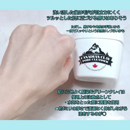 カナディアンクレイ ポア クレンザー/NEOGEN/洗い流すパック・マスクを使ったクチコミ(6枚目)