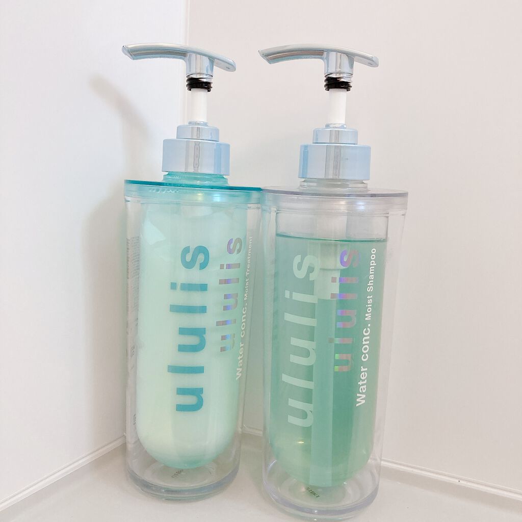 ウォーターコンク モイストシャンプー/ヘアトリートメント/ululis/市販シャンプーを使ったクチコミ（1枚目）