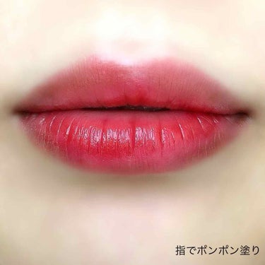 カラフルビビッドティント RD302 フレッシュチェリートマト/ETUDE/口紅を使ったクチコミ（3枚目）