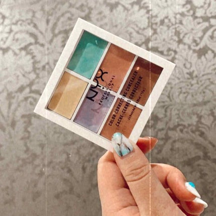 コンシール コレクト コントゥアー パレット 04 カラー・コンシーラー/NYX Professional Makeup/パレットコンシーラーの画像