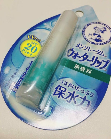 ウォーターリップ ミントメントール/メンソレータム/リップクリームを使ったクチコミ(1枚目)