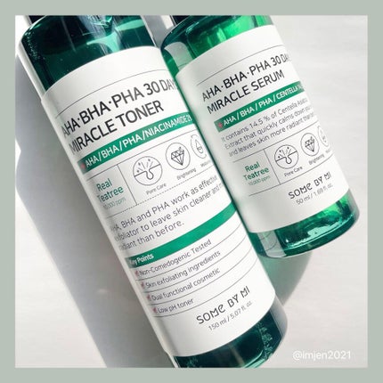 AHA·BHA·PHA 30デイズミラクルトナー/SOME BY MI/化粧水を使ったクチコミ(1枚目)