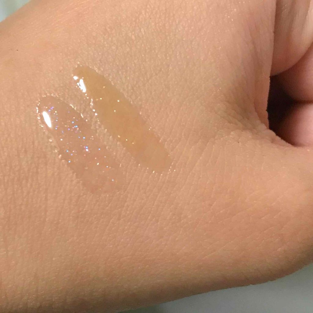 フルーティーピュアオイルリップ 02 マンゴーパイン/キャンメイク/リップグロスを使ったクチコミ（2枚目）