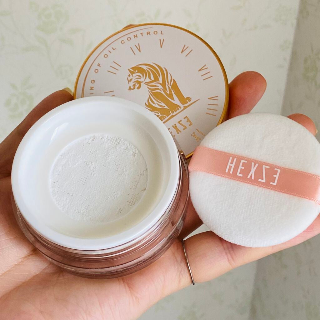 Hexze(ヘックスゼ) 第五代フェイスパウダー/HEXZE(ヘックスゼ)/ルースパウダーを使ったクチコミ(2枚目)
