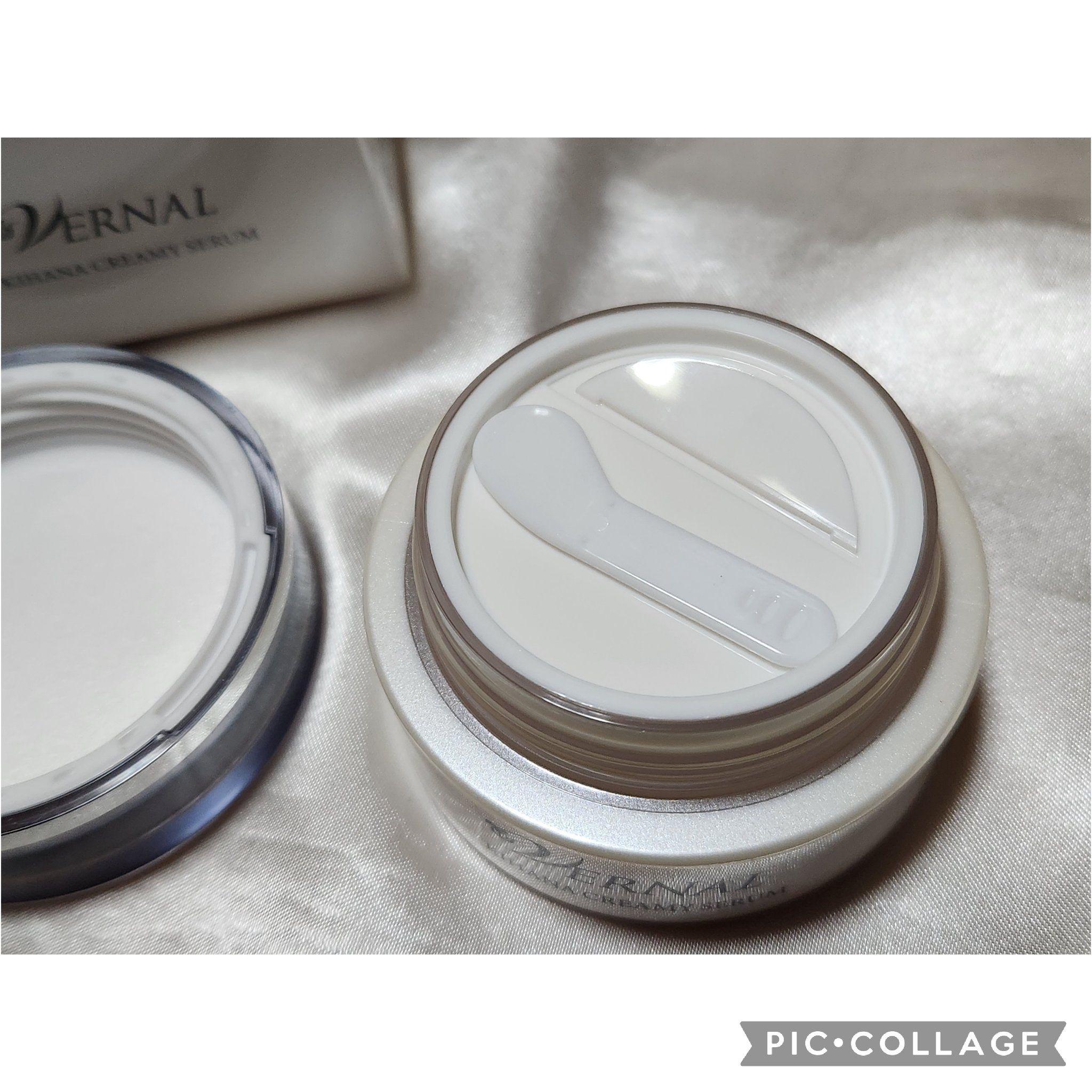 キハナクリーミーセラム/ヴァーナル/美容液を使ったクチコミ（2枚目）