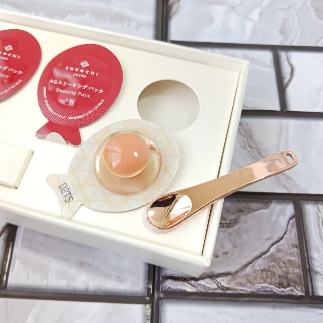 ココチ AG スリーピングパック N/COCOCHI/フェイスクリームを使ったクチコミ（3枚目）