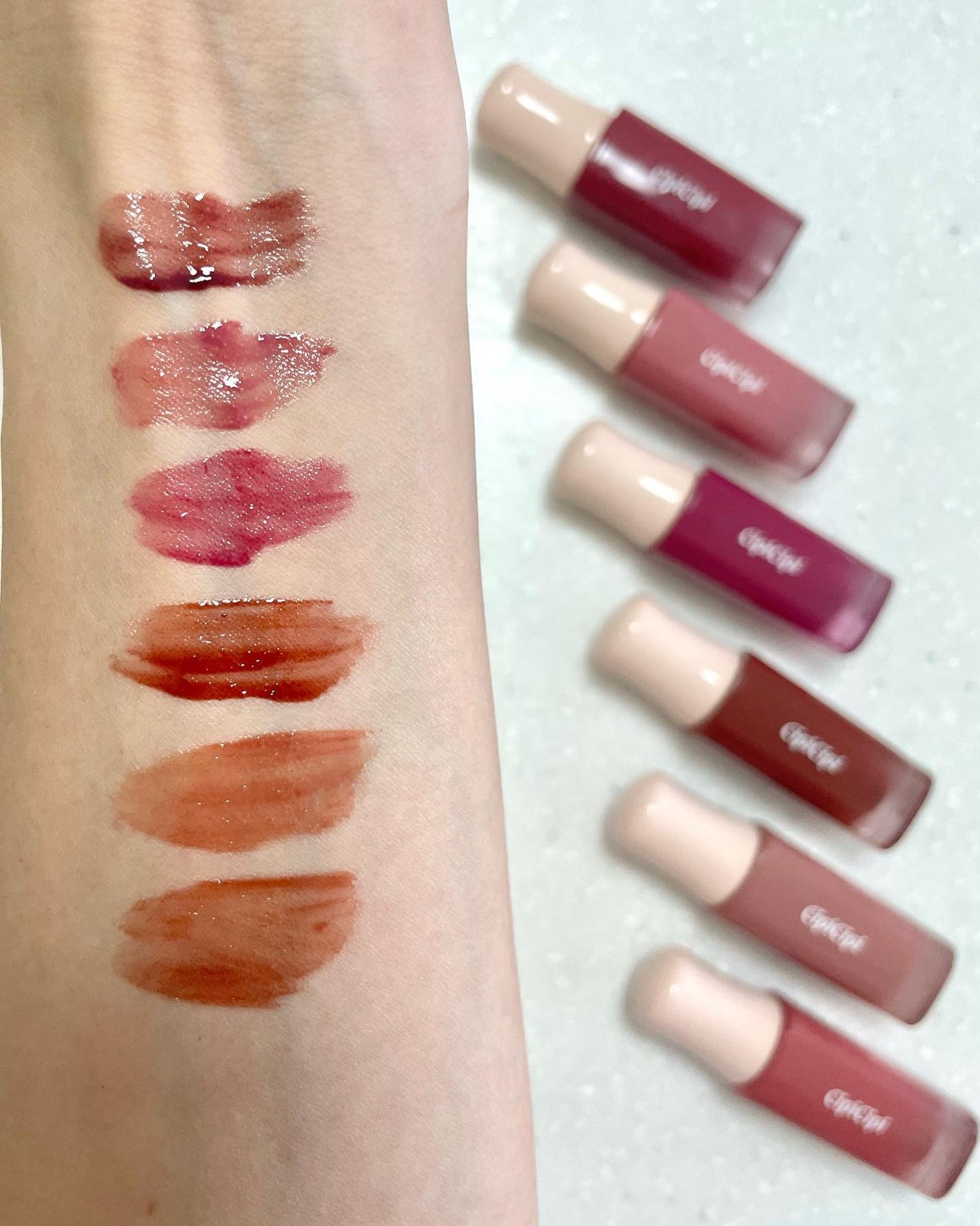 maki on LIPS 「CipiCipiの新作ティント『デューイ フィルム ティント』..」(2枚目)