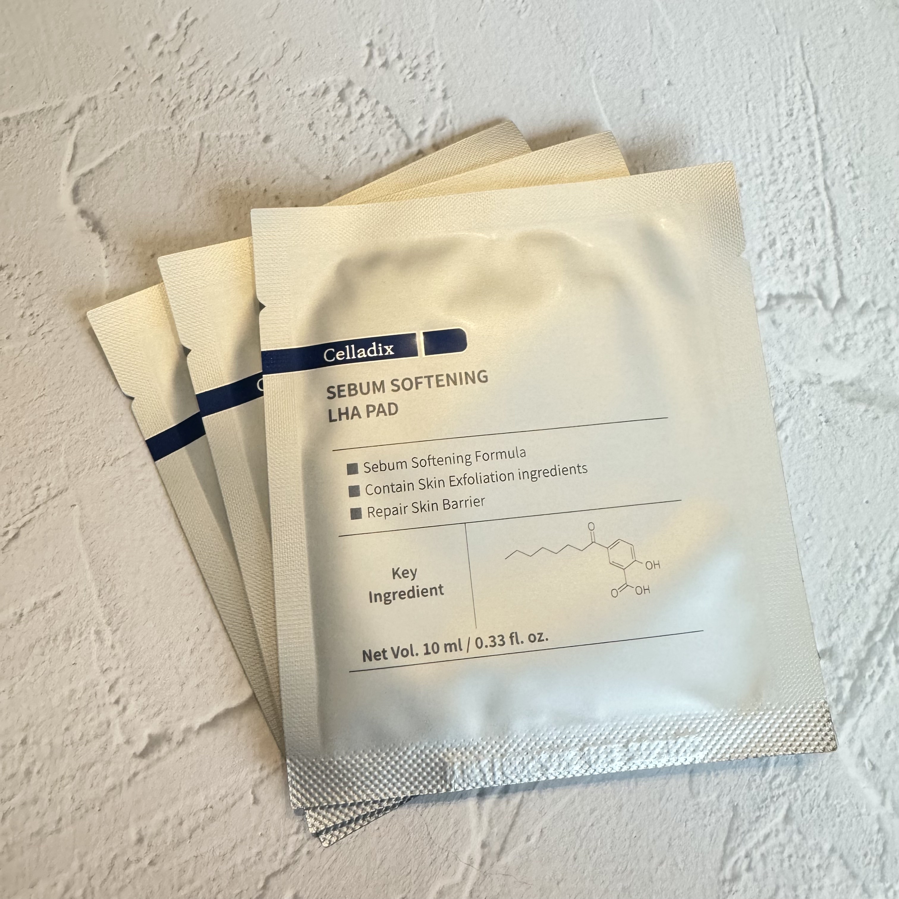 セバムソフトニング131LHAピーリングパッド/Celladix/トナーパッドを使ったクチコミ（3枚目）