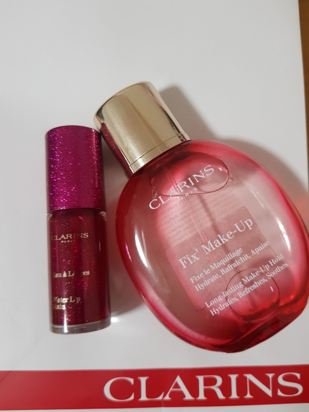 フィックス メイクアップ/CLARINS/ミスト状化粧水を使ったクチコミ（1枚目）