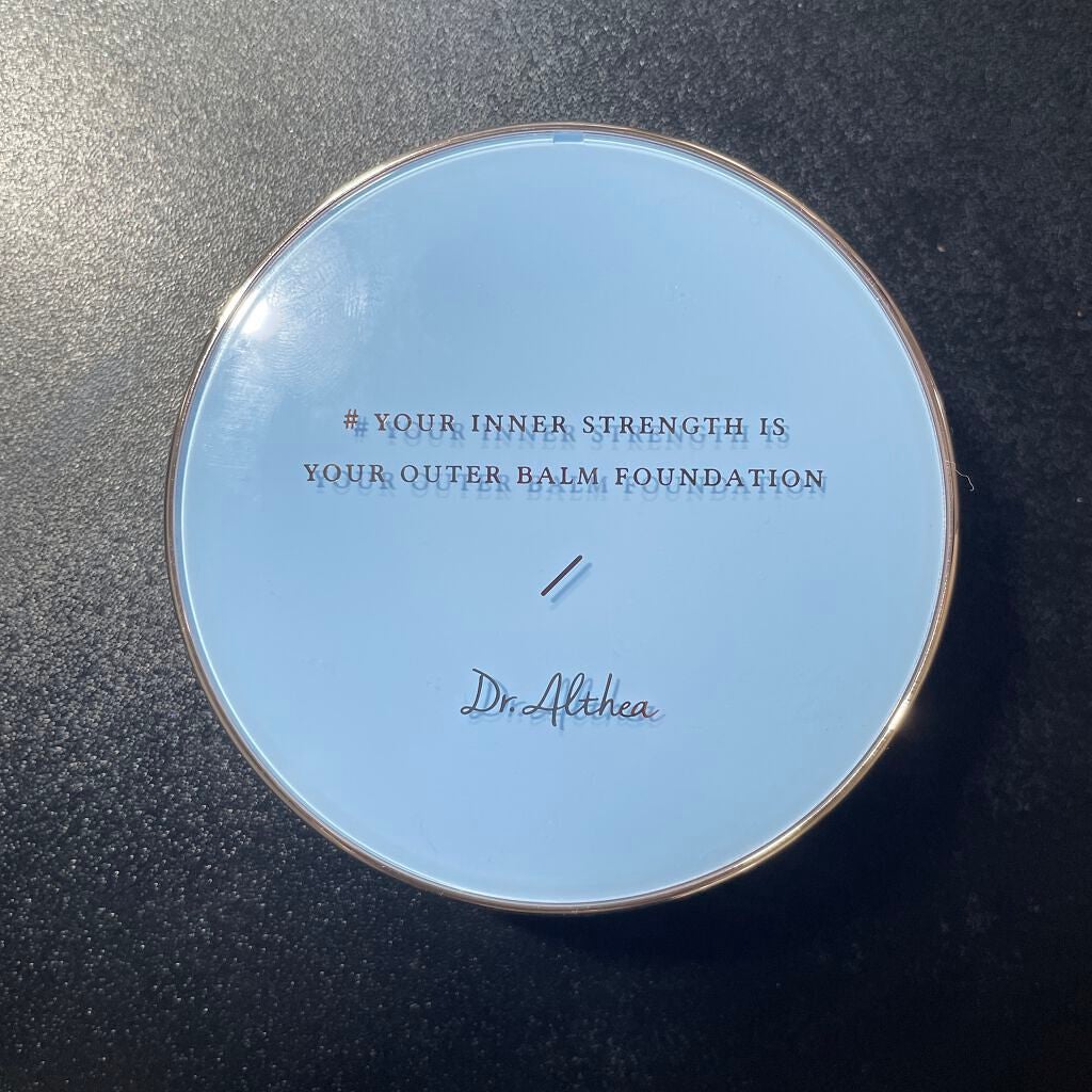 ダブル セラム バーム ファンデーション/Dr.Althea/クリーム・エマルジョンファンデーションを使ったクチコミ(1枚目)