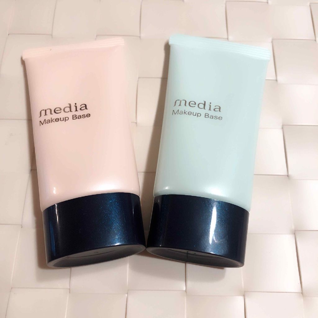 メイクアップベースS(グリーン)/media/化粧下地を使ったクチコミ（1枚目）