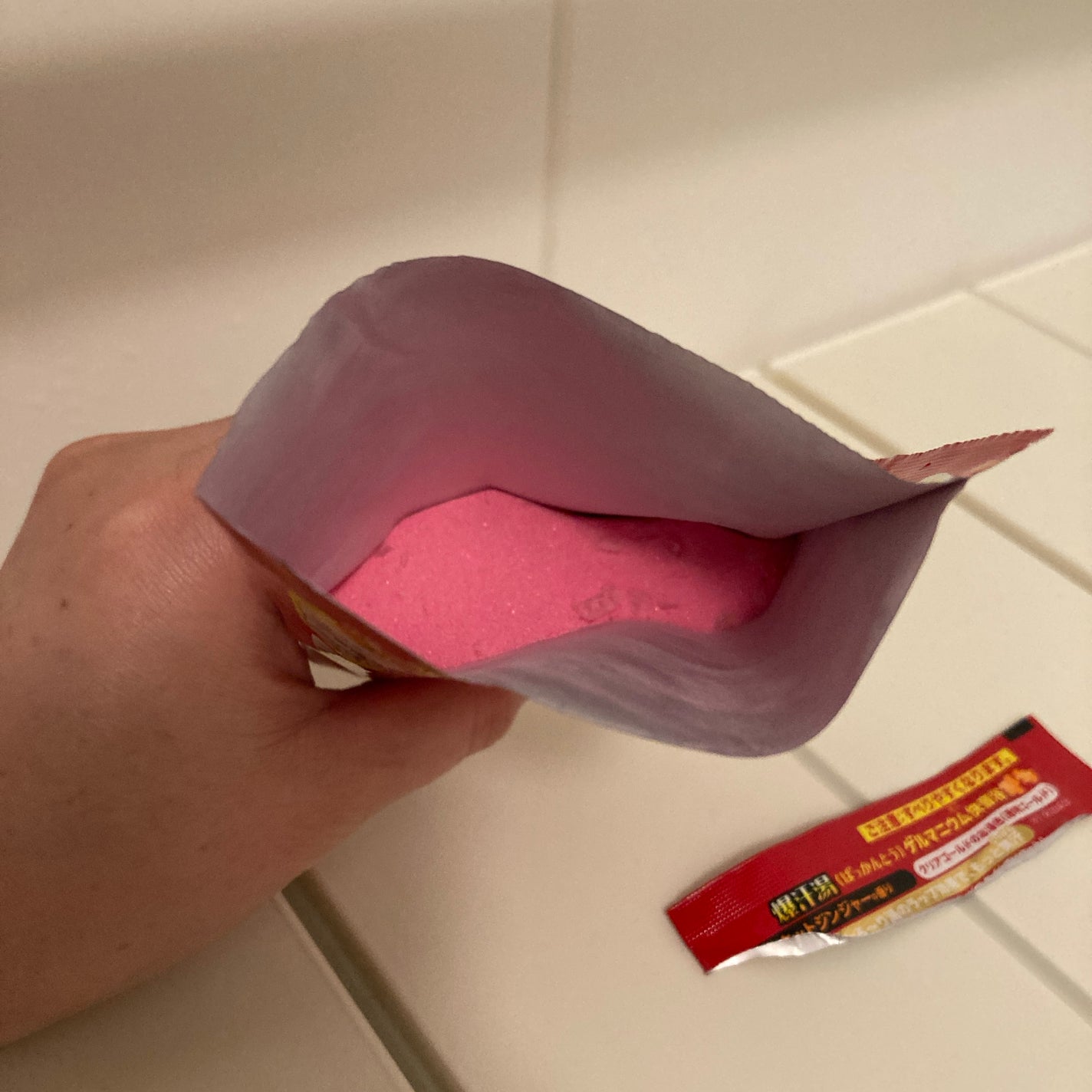 ホットジンジャーの香り/爆汗湯/炭酸系入浴剤を使ったクチコミ(4枚目)