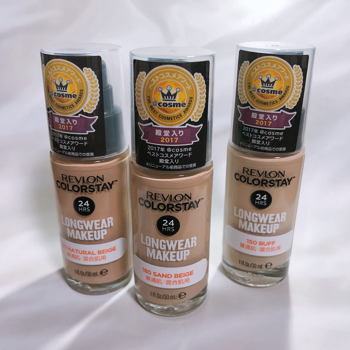 カラーステイ ロングウェア メイクアップ/REVLON/リキッドファンデーションを使ったクチコミ（1枚目）