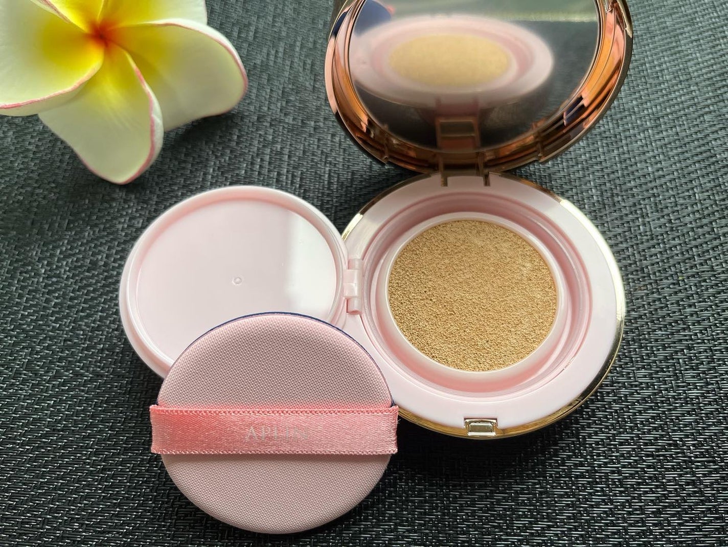 ピンクティーツリーカバーアップグロウクッション/APLIN/クッションファンデーションを使ったクチコミ(3枚目)