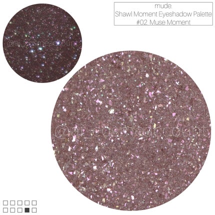 MDショールモーメント アイシャドウパレット/mude/アイシャドウパレットを使ったクチコミ(5枚目)