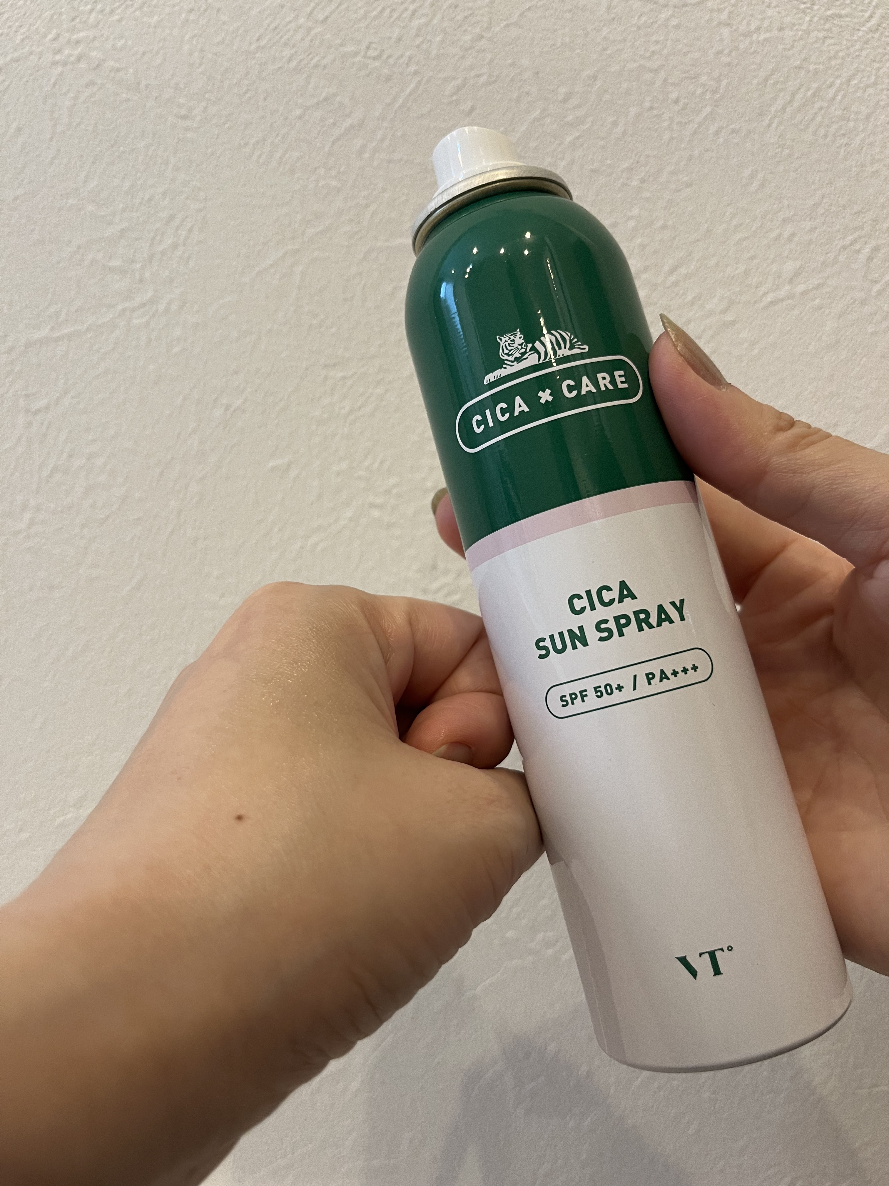 CICA SUN SPRAY/VT/日焼け止めミスト・スプレーを使ったクチコミ（1枚目）