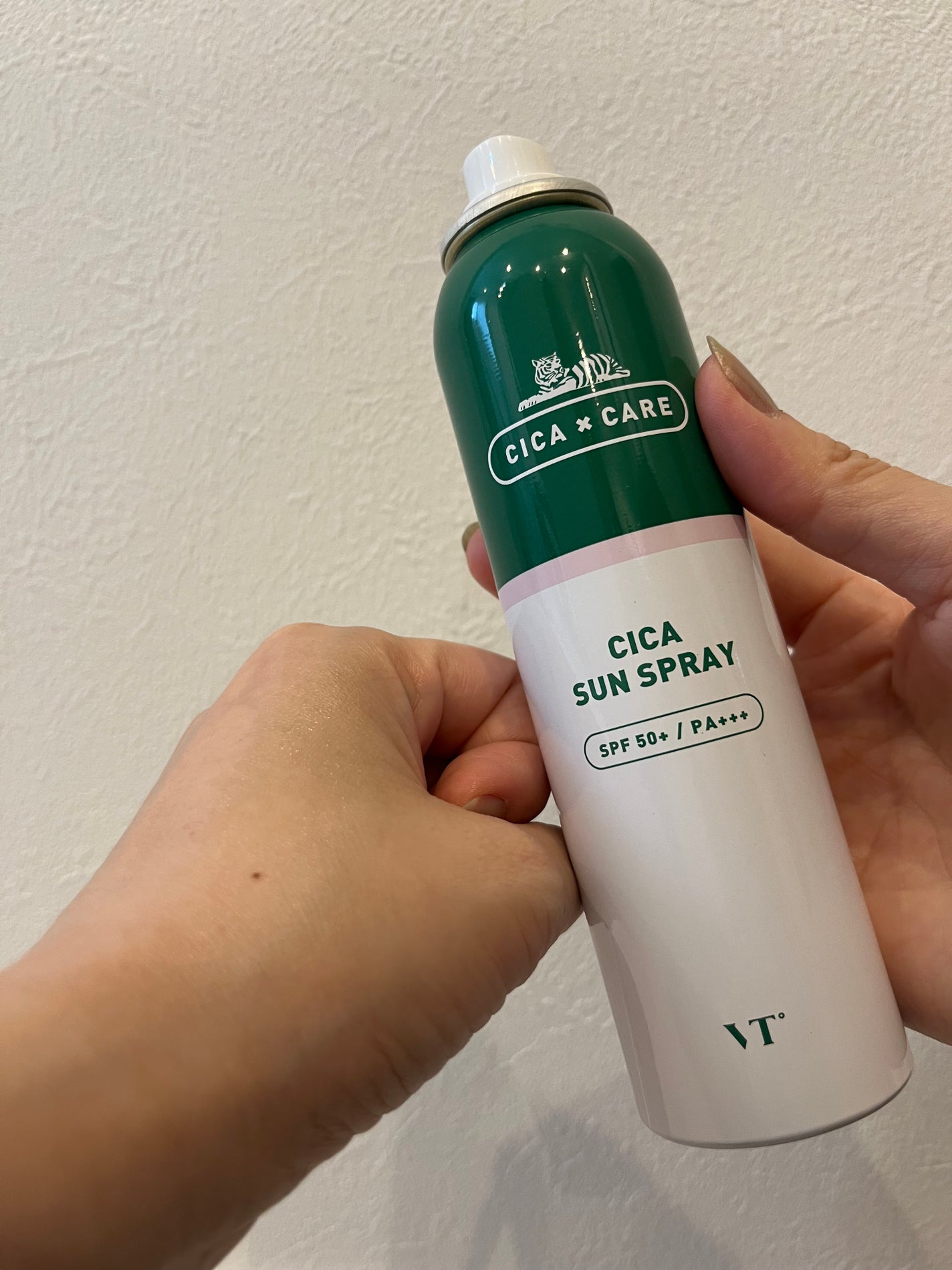 CICA SUN SPRAY/VT/日焼け止めミスト・スプレーを使ったクチコミ(1枚目)
