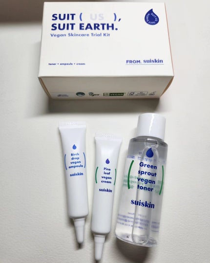 Birch Drop Vegan Ampoule/suiskin/美容液を使ったクチコミ(1枚目)