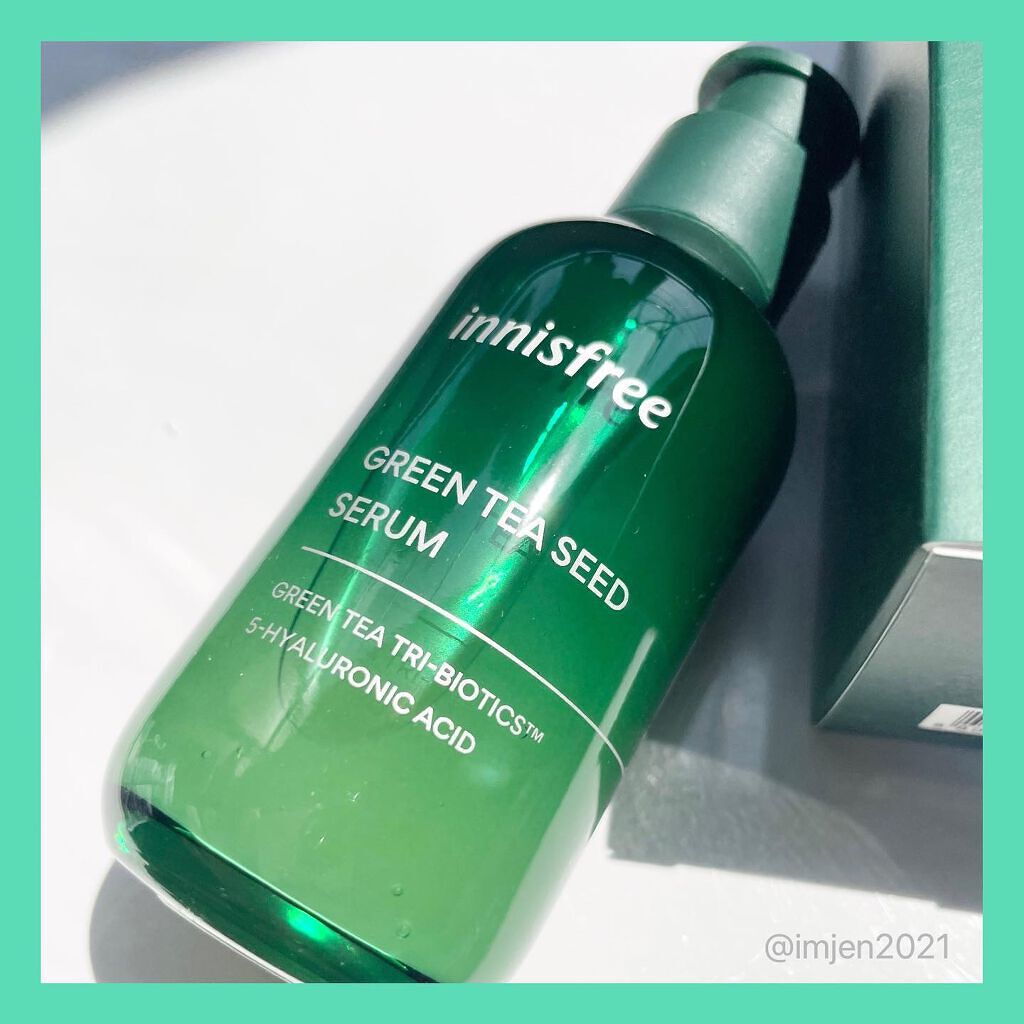 グリーンティーシード セラム N/innisfree/美容液を使ったクチコミ(3枚目)