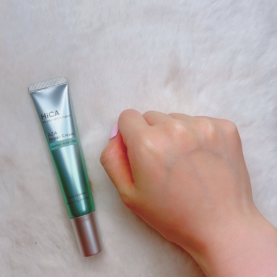 HiCA　AZAリペアクリーム アゼライン酸10%/HiCA/フェイスクリームを使ったクチコミ（3枚目）
