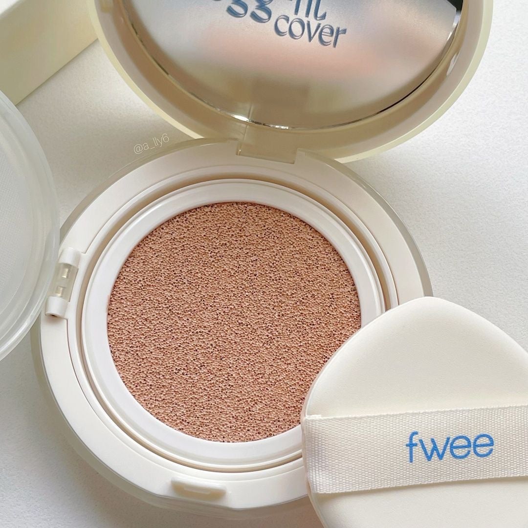フィー クッションエッグフィットカバー/fwee/クッションファンデーションを使ったクチコミ(6枚目)