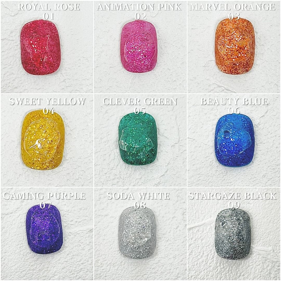 もんぷてぃ 推カラージェル/mon petit lapin/ジェルネイルを使ったクチコミ(2枚目)