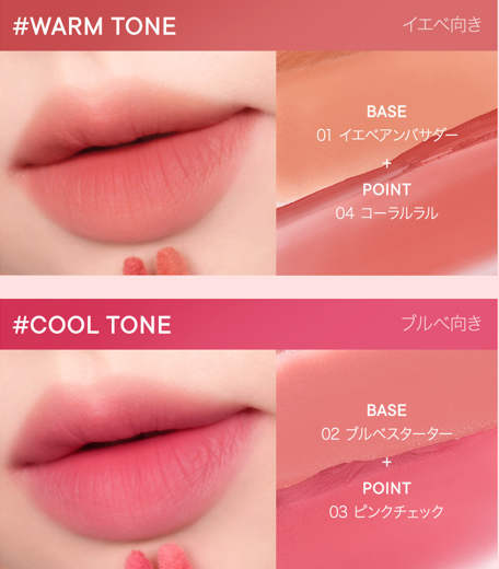 オーバー ブラー ティント/PERIPERA/リップティントを使ったクチコミ(3枚目)