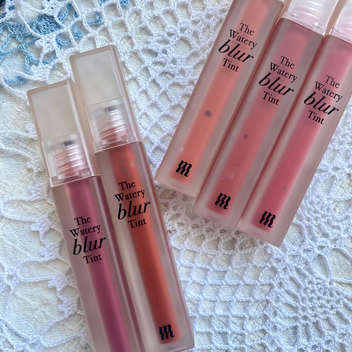 ザ ウォータリー ブラー ティント/MERZY/リップティントを使ったクチコミ(2枚目)
