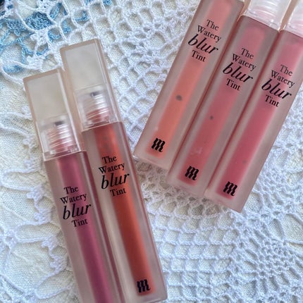 ザ ウォータリー ブラー ティント/MERZY/リップティントを使ったクチコミ(2枚目)
