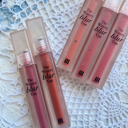 ザ ウォータリー ブラー ティント/MERZY/リップティントを使ったクチコミ(2枚目)