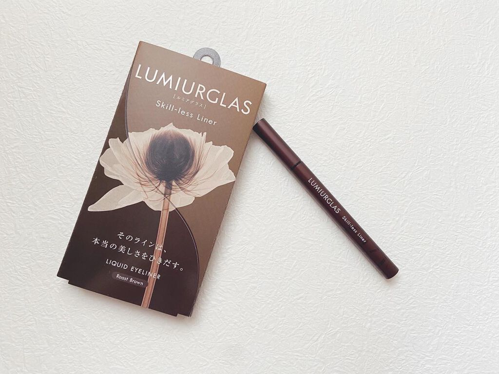 スキルレスライナー/LUMIURGLAS/リキッドアイライナーを使ったクチコミ（1枚目）