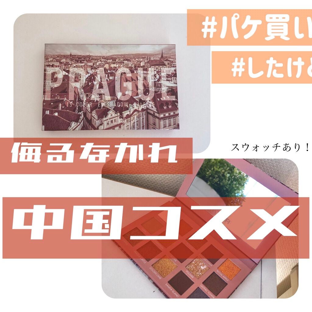 GO TRAVEL 15色アイシャドウパレット/FOCALLURE/アイシャドウパレットを使ったクチコミ(1枚目)