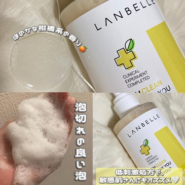 ナチュラルディープポアクレンザー/LANBELLE/その他洗顔料を使ったクチコミ（3枚目）