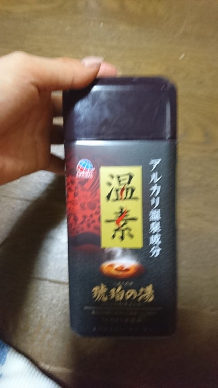 温素(ボトル入り) 琥珀の湯/温素/炭酸系入浴剤を使ったクチコミ(1枚目)