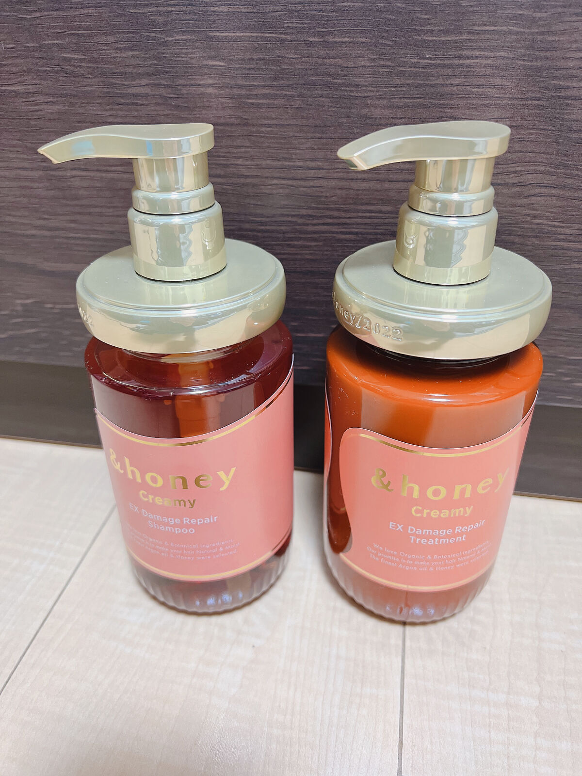 Creamy EXダメージリペアシャンプー1.0/ヘアトリートメント2.0/&honey/市販シャンプーを使ったクチコミ（1枚目）