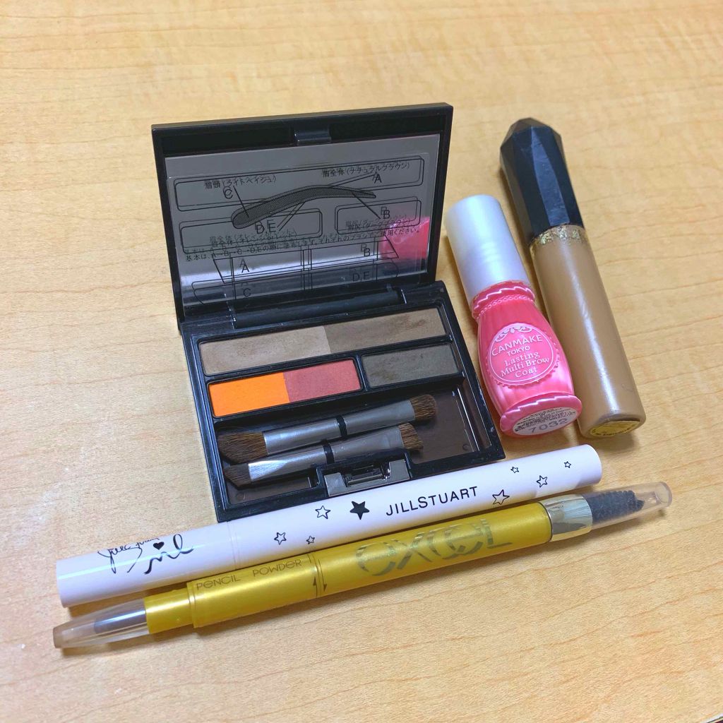 ラスティングマルチブロウコート/キャンメイク/アイブロウコートを使ったクチコミ（1枚目）