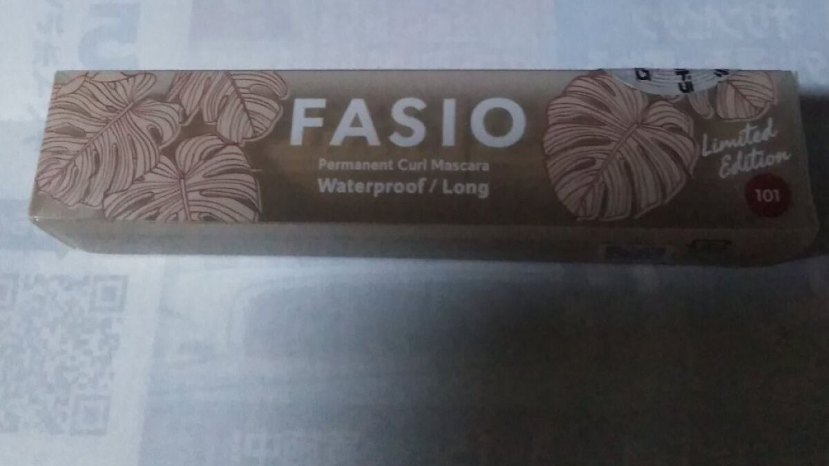 パーマネントカール マスカラ WP（ロング） 101 ローズ/FASIO/マスカラを使ったクチコミ（1枚目）