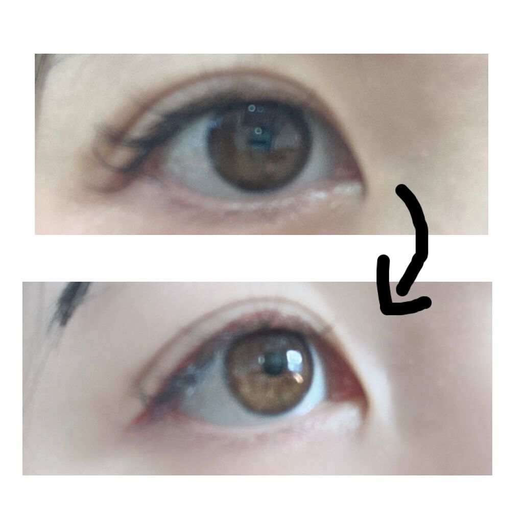 アイデザインライナー/COCOROIKI/リキッドアイライナーを使ったクチコミ(2枚目)