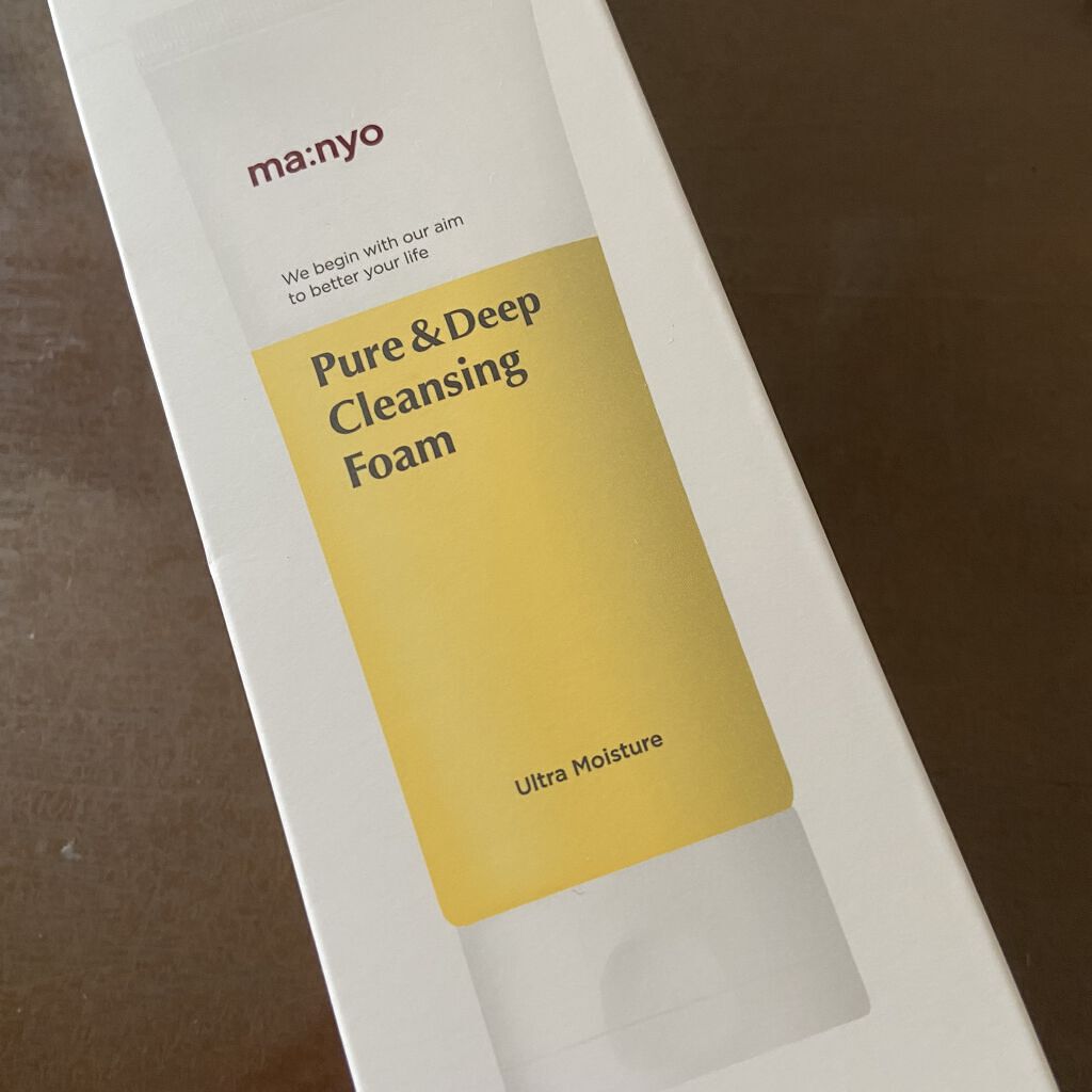 ピュア&ディープ洗顔料/manyo/洗顔フォームを使ったクチコミ（1枚目）