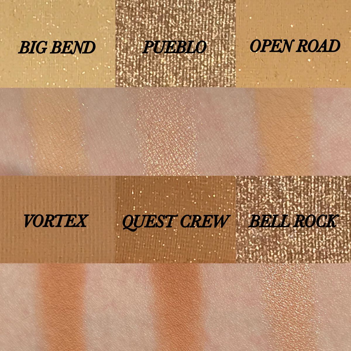 サンドストーン/ColourPop/アイシャドウパレットを使ったクチコミ(2枚目)