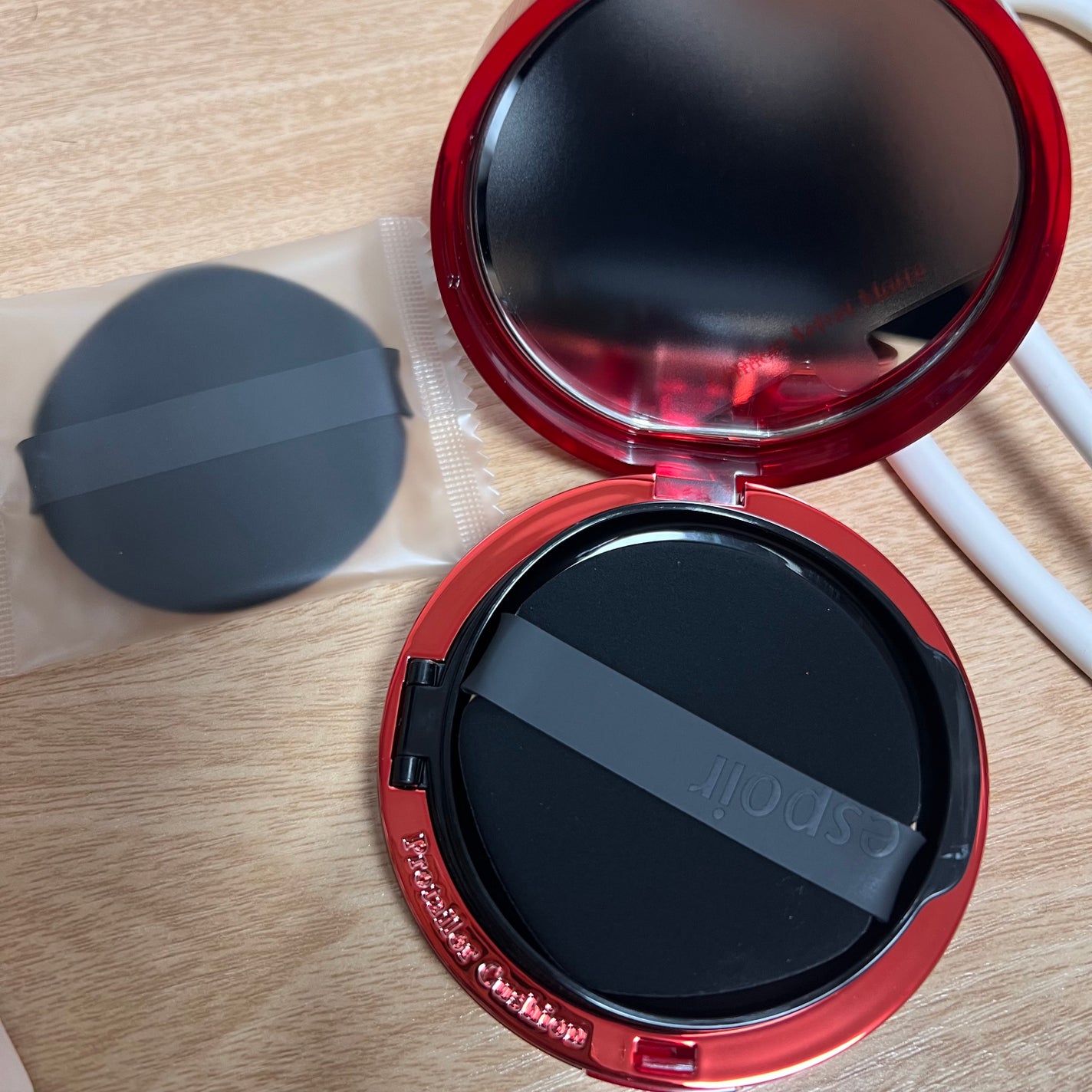 プロテーラービーベルベットカバークッション/espoir/クッションファンデーションを使ったクチコミ(2枚目)