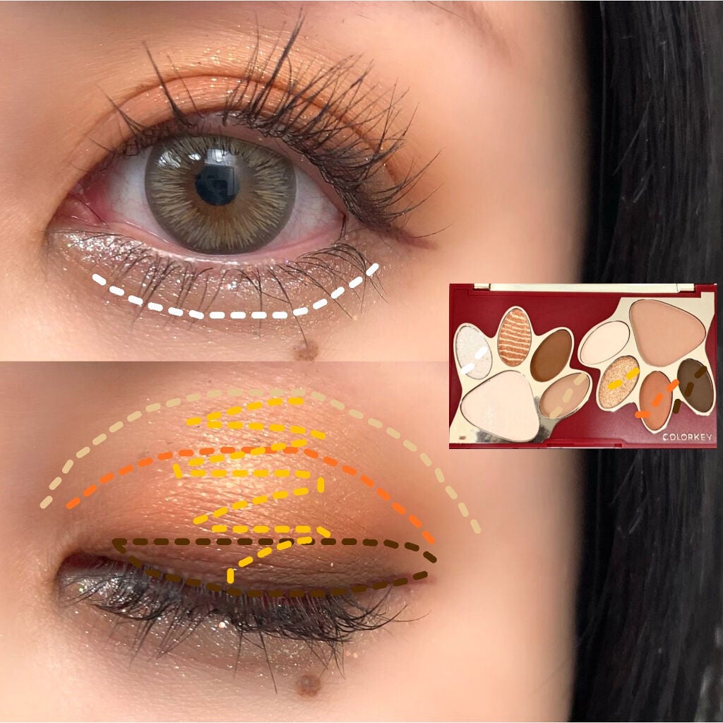 クリーミータッチライナー/キャンメイク/ジェルアイライナーを使ったクチコミ(3枚目)